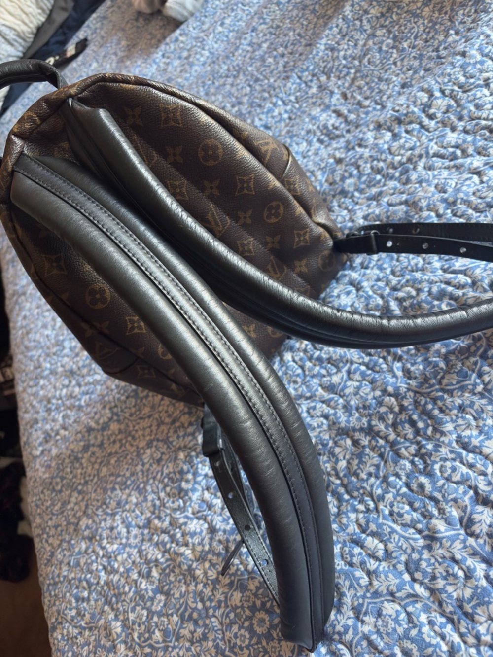 Louis Vuitton Brown/Gold Monogram Mini Backpack Palm Springs PM - Picture 2 of 6